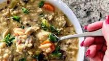 Wild Rice Soup with Mushrooms Wild Rice Soup with Mushrooms