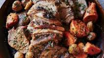 Wine-Braised Pork with Chestnuts and Sweet Potatoes Wine-Braised Pork with Chestnuts and Sweet Potatoes