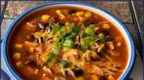 Leftover Chicken Taco Soup Leftover Chicken Taco Soup