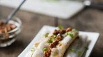 Cheung Fun / Steamed Rice Noodle Rolls (w/ Char Siu Pork) Cheung Fun / Steamed Rice Noodle Rolls (w/ Char Siu Pork)