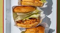 Crispy Shrimp Burgers with Spicy Mayo Recipe Crispy Shrimp Burgers with Spicy Mayo Recipe