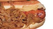 Beer-Braised Hot Dogs with Braised Sauerkraut Beer-Braised Hot Dogs with Braised Sauerkraut