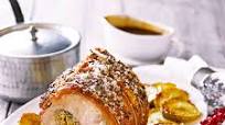 Roast pork loin with sage and fennel Roast pork loin with sage and fennel
