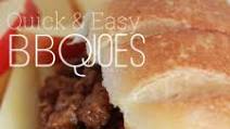 Quick & Easy BBQ Joes Quick & Easy BBQ Joes