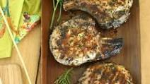 Herb Marinated Grilled Pork Chops Herb Marinated Grilled Pork Chops