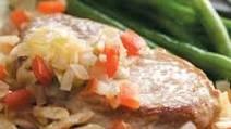 Pork Chops with Cabbage 'n' Tomato Pork Chops with Cabbage 'n' Tomato