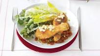 Mediterranean Chicken Bake with Caesar Salad Mediterranean Chicken Bake with Caesar Salad