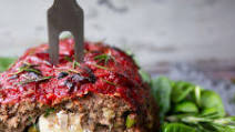 Keto Meatloaf - Stuffed w/ Goat Cheese & Spinach Keto Meatloaf - Stuffed w/ Goat Cheese & Spinach