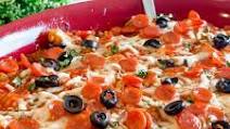 Lightened Up Pizza Pasta Bake Lightened Up Pizza Pasta Bake