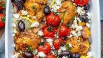 Greek Chicken Bake Greek Chicken Bake