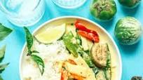 Thai Green Curry with Eggplant (Vegan!) Thai Green Curry with Eggplant (Vegan!)
