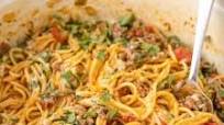 One-Pot Taco Spaghetti One-Pot Taco Spaghetti