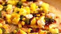 Shrimp and Pineapple Pizza with Chipotle Glaze Shrimp and Pineapple Pizza with Chipotle Glaze