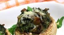 Stuffed Mushrooms with Spinach Stuffed Mushrooms with Spinach