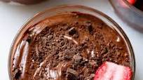 Eggless Chocolate Mousse Eggless Chocolate Mousse