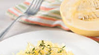 Garlic Spaghetti Squash Garlic Spaghetti Squash