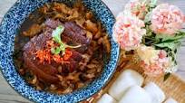 Braised Pork Belly with Sweet Preserved Mustard Vegetable (Mei Cai Kou Rou) Braised Pork Belly with Sweet Preserved Mustard Vegetable (Mei Cai Kou Rou)