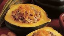 Beef-Stuffed Acorn Squash Beef-Stuffed Acorn Squash