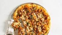 Chicken Nugget and Waffle Fry Pizza Chicken Nugget and Waffle Fry Pizza