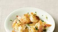 Lemon and garlic-crumb shrimp Lemon and garlic-crumb shrimp