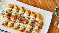 Flautas de Pollo y Queso