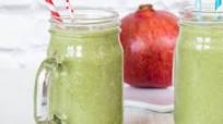 Pomegranate Molasses & Tahini Green Smoothie Pomegranate Molasses & Tahini Green Smoothie