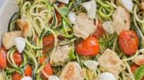 Chicken Caprese Zucchini Noodles Chicken Caprese Zucchini Noodles