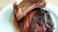 Costillas a la barbacoa en la CrockPot Costillas a la barbacoa en la CrockPot