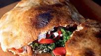 Veggie and Chicken Loaded Calzone Recipe Veggie and Chicken Loaded Calzone Recipe