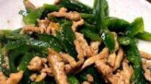 Chinese Shredded Pork with Peppers Chinese Shredded Pork with Peppers
