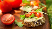 Vegan White Bean Bruschetta Vegan White Bean Bruschetta