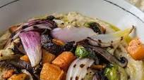 Smoked Hummus with Roasted Vegetables Recipe | Traeger Grills Smoked Hummus with Roasted Vegetables Recipe | Traeger Grills