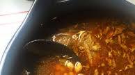 Red Chile Beef Pozole~Pozole de Res Red Chile Beef Pozole~Pozole de Res