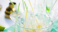 Gin & Tonic Sherbet Lollies Gin & Tonic Sherbet Lollies