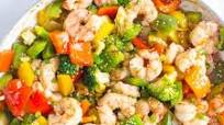 Healthy Shrimp and Vegetable Stir Fry Healthy Shrimp and Vegetable Stir Fry