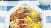 Chicken in balsamic, orange & rosemary sauce Chicken in balsamic, orange & rosemary sauce