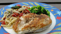 Simple Pan-fried Chicken Breasts Simple Pan-fried Chicken Breasts