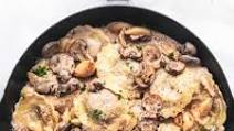 Ravioli with Mushroom Cream Sauce Ravioli with Mushroom Cream Sauce
