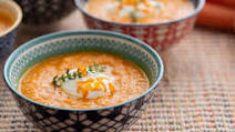 Recipe & Video: Carrot Ginger Soup Recipe & Video: Carrot Ginger Soup