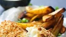 Air fryer fish and chips Air fryer fish and chips
