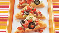 Guacamole Appetizer Triangles Guacamole Appetizer Triangles
