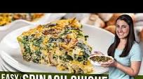 How To make Impossible Crustless Spinach Quiche How To make Impossible Crustless Spinach Quiche