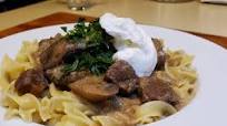 Recipe of Mario Batali Beef Stroganoff Over Buttered Noodles Recipe of Mario Batali Beef Stroganoff Over Buttered Noodles