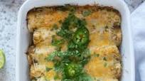 Green Enchiladas with Ground Turkey Green Enchiladas with Ground Turkey