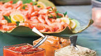 Peel-and-Eat Shrimp With Dipping Sauces Peel-and-Eat Shrimp With Dipping Sauces