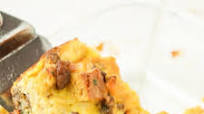 Easy Sausage and Egg Breakfast Casserole with Bread Cubes Easy Sausage and Egg Breakfast Casserole with Bread Cubes