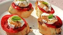 Italian Bruschetta with Fresh Basil Italian Bruschetta with Fresh Basil