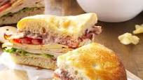 Turkey Focaccia Club Turkey Focaccia Club
