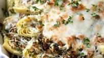 Canned Artichoke Hearts with Parmesan Bread Crumb Topping Canned Artichoke Hearts with Parmesan Bread Crumb Topping