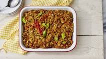 Southwestern-Style Spoonbread Dressing Recipe Southwestern-Style Spoonbread Dressing Recipe